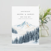 水彩印刷可能な山 セーブザデート (スタンド正面)