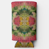 水彩印象派抽象芸術 スリム缶クーラー (正面)