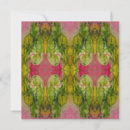 水彩印象派抽象芸術 ノートカード