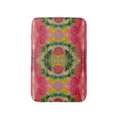 水彩印象派抽象芸術 バスマット (正面縦)