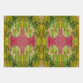 水彩印象派抽象芸術 ラッピングペーパーシート (正面2)