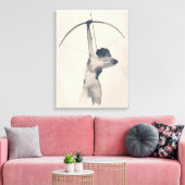 水彩原色 キャンバスプリント (インサイチュ (リビング))