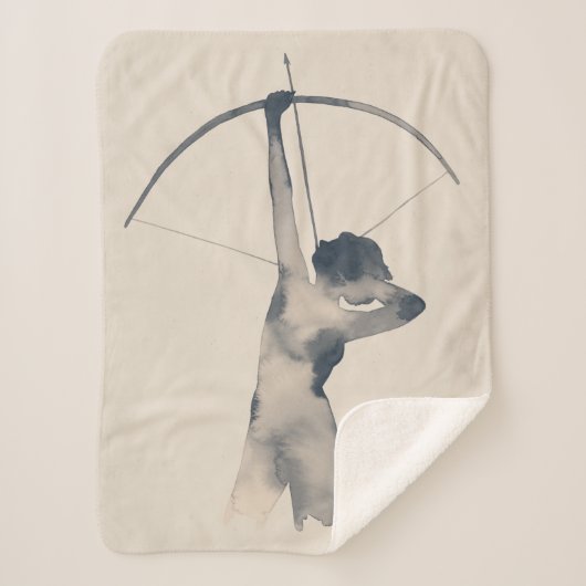 水彩原色 シェルパブランケット (正面)