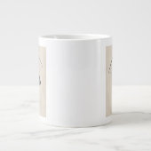 水彩原色 ジャンボコーヒーマグカップ (正面)