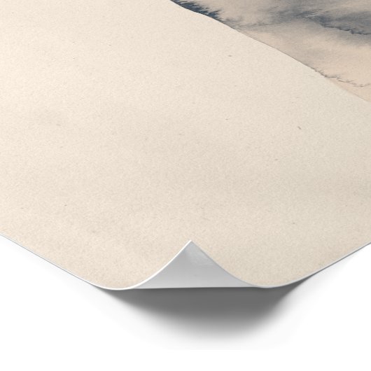 水彩原色 ポスター (角)