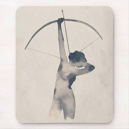 水彩原色 マウスパッド (正面)