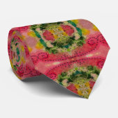 水彩及びインク抽象芸術印象主義 ネクタイ (ロール)