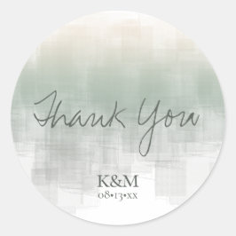 水彩反射ありがとうございまセージID774 ラウンドシール