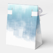 水彩反射ありがとうほこりっぽいブルーID774 フェイバーボックス (裏面サイド)