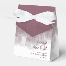 水彩反射お礼Mauve ID774 フェイバーボックス