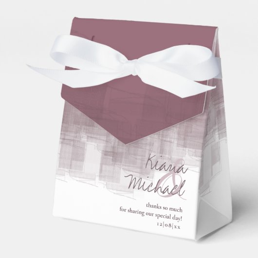 水彩反射お礼Mauve ID774 フェイバーボックス (正面サイド)