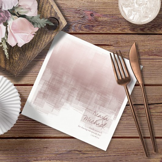 水彩反射サンキューシナモンID774 スタンダードカクテルナプキン