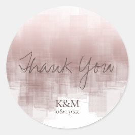 水彩反射サンキューシナモンID774 ラウンドシール