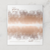 水彩反射テーブルクレイID774 プレイスカード (外部開封)