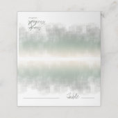 水彩反射テーブルセージID774 プレイスカード (外部開封)