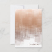 水彩反射ブライダルシャワークレイID774 招待状 (裏面)