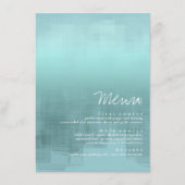 水彩反射メニューティール(緑がかった色)ID774 メニュー (正面)