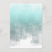 水彩反射メニューティール(緑がかった色)ID774 メニュー (裏面)