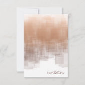 水彩反射リハーサル粘土ID774 招待状 (裏面)