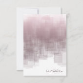水彩反射リハーサルMauve ID774 招待状 (裏面)