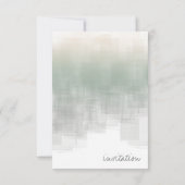 水彩反射リハーサルSage ID774 招待状 (裏面)