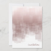 水彩反射結婚のシナモンバラID774 招待状 (裏面)