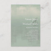 水彩反射詳細緑ID774 エンクロージャーカード (正面)