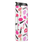 水彩口紅メイクアップアーティストパーソナライズされた タンブラー (回転右)