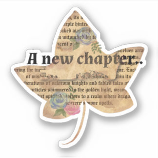 水彩古いヴィンテージスクラップブック紙 シール