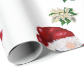 水彩可愛いクリスマス格言 ラッピングペーパー (ロールコーナー)