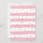 水彩可愛いコアラ&トロピカルフラワーズ誕生日 招待状 (裏面)