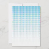 水彩可愛いサファリジャングル動物ありがとう サンキューカード (裏面)