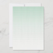 水彩可愛いサファリジャングル動物ありがとう サンキューカード (裏面)