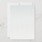 水彩可愛いサファリジャングル動物ありがとう サンキューカード (裏面)