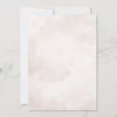 水彩可愛いドラゴン誕生日サンキューカード 招待状 (裏面)