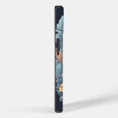 水彩可愛いフローラキャットスプラッシュ Case-Mate iPhoneケース (裏面 / 右)