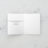 水彩可愛いペンギン楽しいクリスマスの子供 シーズンカード (内部)