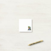 水彩可愛いホームスイートホームアート ポストイット (デスク上)