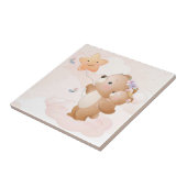 水彩可愛いレインボーマウス動物芸術セラミックT タイル (側面)