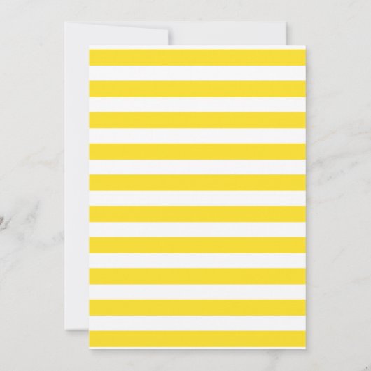 水彩可愛いレッツゴーバナナス誕生日 招待状 (裏面)