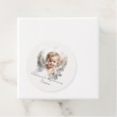 水彩可愛い天使ベビーバプテスマ フェイバータグ (インサイチュ)