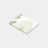 水彩可愛い小さな《鳥》アメリカゴガラ鳥野獣アート ポストイット (アングル)