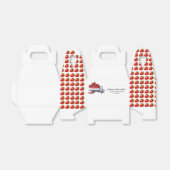 水彩可愛い素朴いちご赤ちゃんシャワー フェイバーボックス (折り畳みなし)