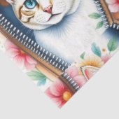 水彩可愛い美しいトレンディー猫コレクション 薄葉紙 (詳細)