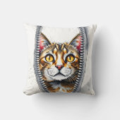 水彩可愛い美モダン猫コレクション クッション (正面)