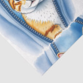 水彩可愛い美人気がある猫コレクション 薄葉紙 (詳細)