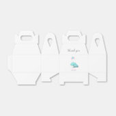 水彩可愛い赤ちゃんシャワー女優秀箱🚗 フェイバーボックス (折り畳みなし)