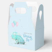 水彩可愛い赤ちゃんシャワー少年お気に入りボックス🚗 フェイバーボックス (オープン)