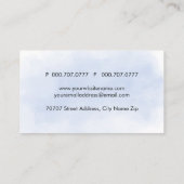 水彩名刺 名刺 (裏面)