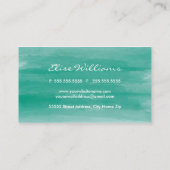 水彩名刺 名刺 (裏面)